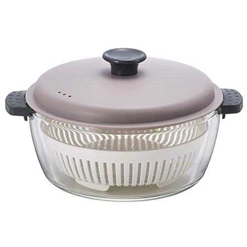 ベストコ 電子レンジ調理 オーブン調理 耐熱ガラス 鍋 2.0L グレー LLG486 ロック&ロック | 