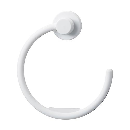 ライクイット (like-it) ランドリー 小物収納 マグネット収納 強力マグネット 洗濯機 タオル掛け リング ホワイト Mag-On 80 | 