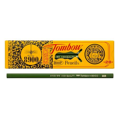 トンボ(Tombow) 鉛筆 8900 2B 1ダース 8900-2B | 