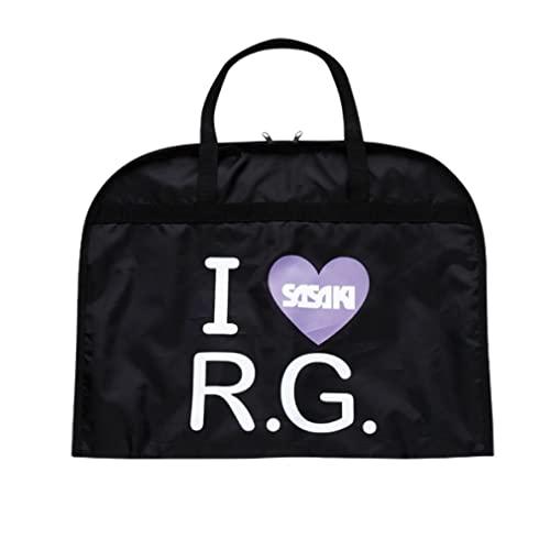 ササキ(SASAKI) 体操・新体操 I LOVE R.G. レオタードケース ブラック×ホワイト AC58 | 