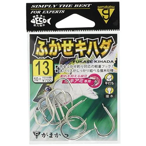 がまかつ(Gamakatsu) バラ ふかせキハダ フック (銀) 13. 釣り針 | 
