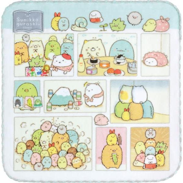 サンエックス すみっコぐらし 絵本アートコレクション ミニタオル CM39201 | 