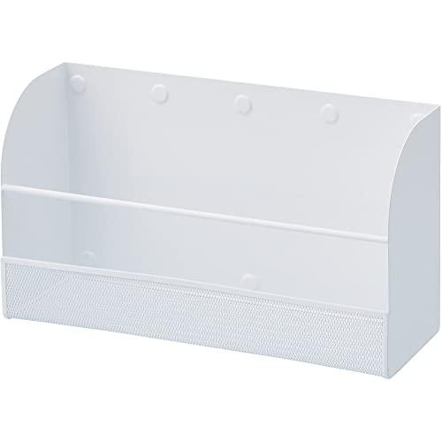 リヒトラブ マグネットラック L ヨコ型 白 A7452-0 | 