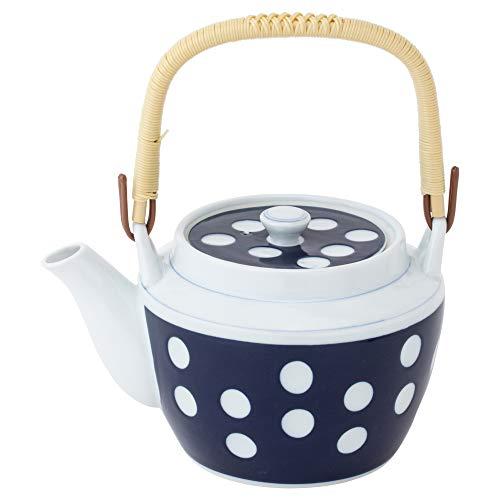 西海陶器 有田焼 土瓶 水玉柄 6号 23186 | 