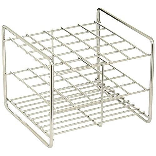 三和化研工業 試験管立SS 18Φ×25本 ステンレス・電解研磨 SS18-25 | 