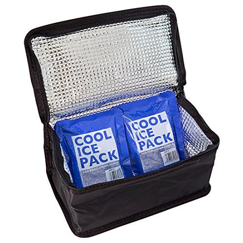 スケーター(Skater) 保冷 ランチバック 2段 弁当箱 650ml~950ml用 保冷剤 2個付 KB52 | 