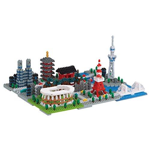 カワダ(Kawada) ナノブロック 東京 1280pcs NB-040 | 