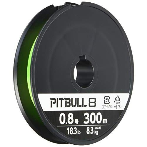 シマノ(SHIMANO) ライン ピットブル8 300m 0.8号 ライムグリーン PL-M78S 釣り糸 | 