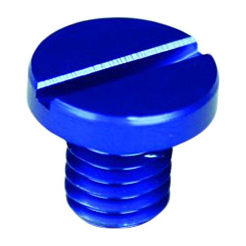 ポッシュフェイス(POSH FAITH) バイク用品 アルミカラードミラーホールカバーキャップ M8-P1.25 正ネジ 1個入り ブルー 00 | 