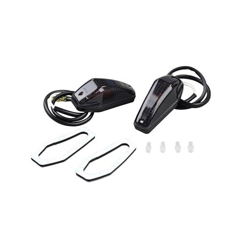 ポッシュフェイス(POSH FAITH) バイク用品 貼り付けウインカー エアロシャープミニタイプ(2個入り) 12V10W電球付 スモークレン | 