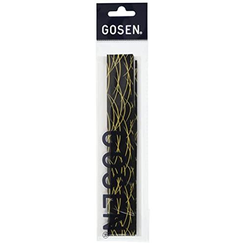 ゴーセン(GOSEN) オーバーグリップ 和柄 「草」 黒×金 B816BKG | 
