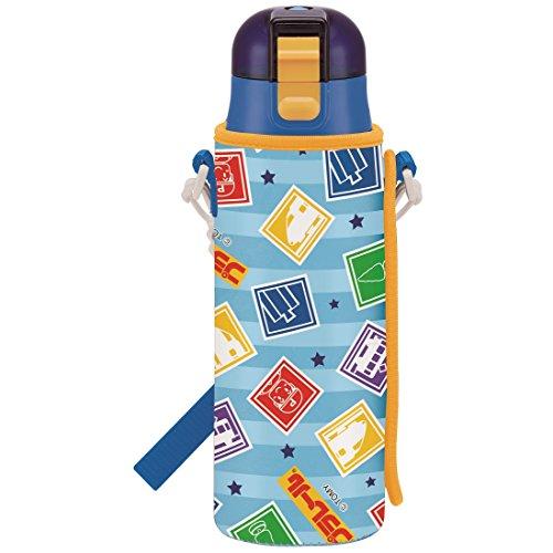 スケーター(Skater) 子供用 ステンレス 水筒 直飲み 470ml プラレール