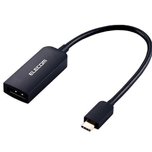 エレコム TypeC映像変換アダプタ TypeC&DisplayPort ディスプレイ・テレビ・プロジェクターなどに iPhone15対応 4K | 