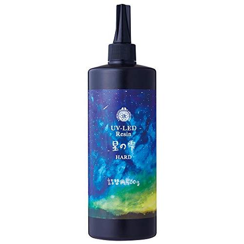 パジコ レジン液 大容量 UV-LEDレジン 星の雫 ハードタイプ 500g 透明 日本製 403242 | 