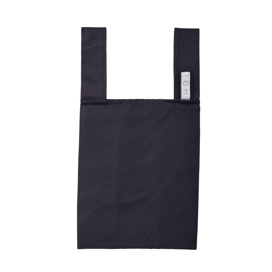 MOTTERU／モッテル クルリト デイリーバッグ チャコールブラック | エコバッグ おしゃれ 折りたたみ コンパクト 布 かわいい アウトド | 