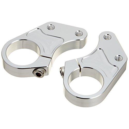 ハリケーン(HURRICANE) アンダーハンドルブラケット (37MMフォーク) シルバー HB0630A-01 | 