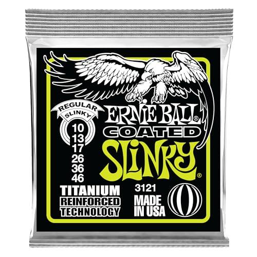 正規品 ERNIE BALL 3121 エレキギター弦 (10-46) COATED REGULAR SLINKY コーテッド・レギュラー・スリ | 