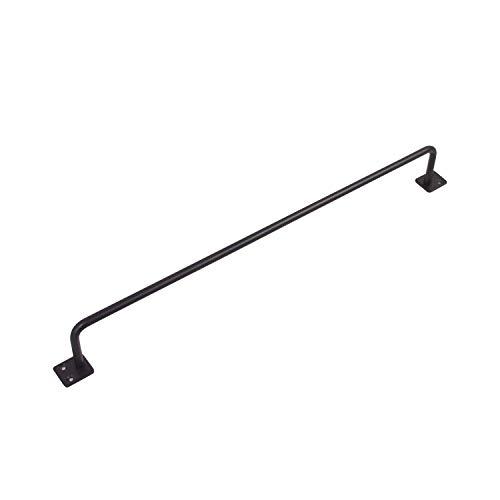 清水(Shimizu) NEW HIKARI SH-IB5040K アイアンバー ブラック艶消し黒塗装 H50×L400 SH-IB5040K | 