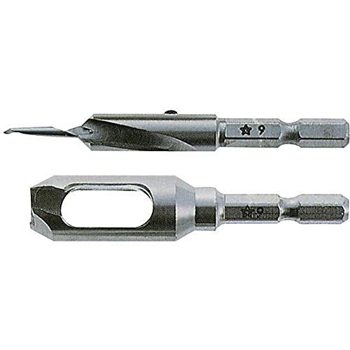 スターエム 58S-S3090 皿取錐&埋木錐セット 3×9×9 | 