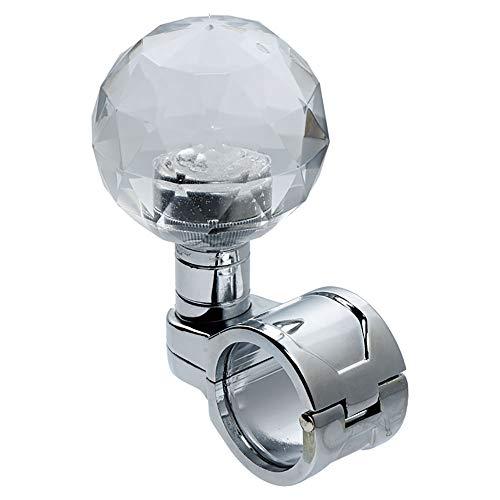 ジェットイノウエ(JET INOUE) ハンドルスピンナー 丸型 クリアー ベアリング採用 取付ハンドルサイズ26~32mmΦ 6角レンチ付 ゴ | 