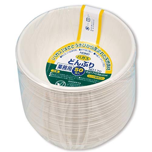 シモジマ ヘイコー ペーパープレート バガス 業務用 C850 ND170 50枚 白 | 