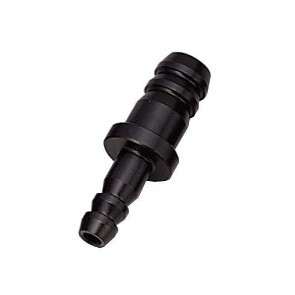 キジマ (kijima) バイク バイクパーツ ホース変換ジョイント 5mm→8mm アルミ製アルマイト仕上げ ブラック 105-16400 | 