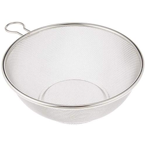 スリースノー 頑丈なザル プチリング 手付き 22cm 18-8ステンレス 洗いやすい ザル 水切り 燕三条 日本製 Three Snow 新越 | 