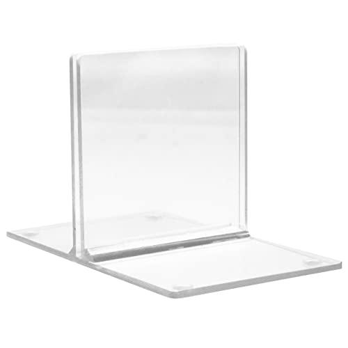 マグエックス アクリルスタンド パーテーション用 脚 1個 すべり止めゴム付 3mm厚用 AD-3A | 