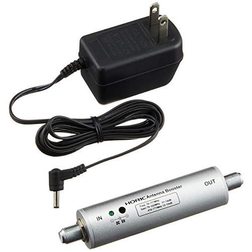 ホーリック アンテナブースター 室内・地デジ(UHF/VHF)専用 中継タイプ HAT-ABS024 | 