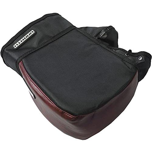 リード工業(LEAD) バイク用 コンパクトハンドルカバー キューブ 簡単装着 防水 マルーン フリーサイズ KS270B | 