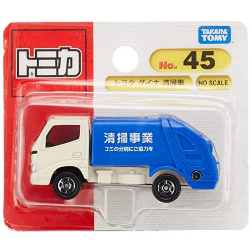 タカラトミー トミカ No.045 トヨタ ダイナ 清掃車 (ブリスター) ミニカー おもちゃ 3歳以上 | 