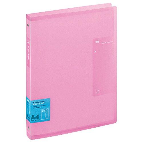 キョクトウ バインダー ファシル 30穴 A4 LN650P ピンク | 