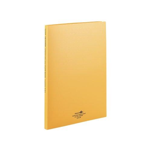 リヒトラブ ファイル クリヤーブック 交換式 A4 30穴 15ポケット 橙 N5015-4 | 