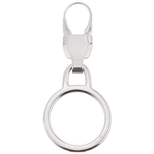 ミササ(Misasa) ファスナーチャーム サークル型 シルバー MIS1222 | 