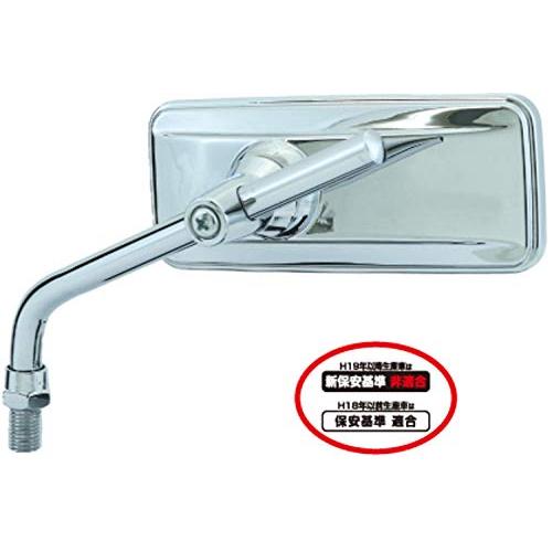 タナックス バイクミラー ナポレオン リトラミラー クロームメッキ 左右共通 10mm ネジ径変換アダプター付 AVA-101-10 | 