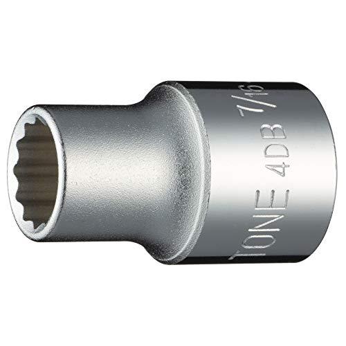 トネ(TONE) ソケット(12角) 4DB-14 差込角12.7mm(1/2) 二面幅7/16inch インチ | 