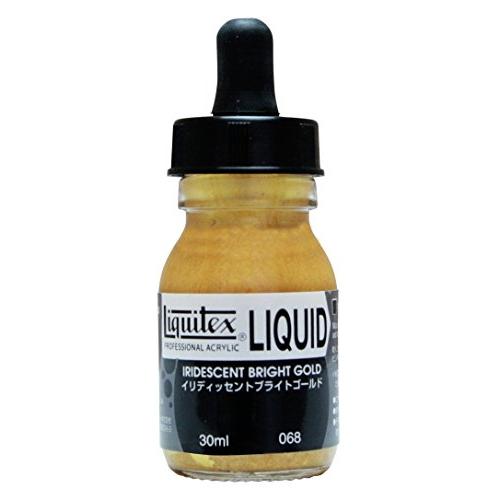 リキテックス アクリル絵具 リキテックス リキッド ブライトゴールド 068 30ml | 