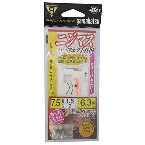 がまかつ(Gamakatsu) ニジマスパーフェクト仕掛 ナノスムース 7.5-1.5 KE121 | 