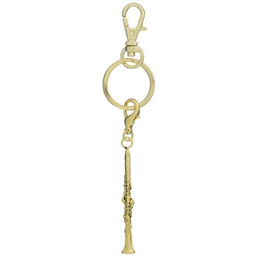 ナカノ ブラスバンドキーホルダー クラリネット ゴールド MM120KHCLG | 