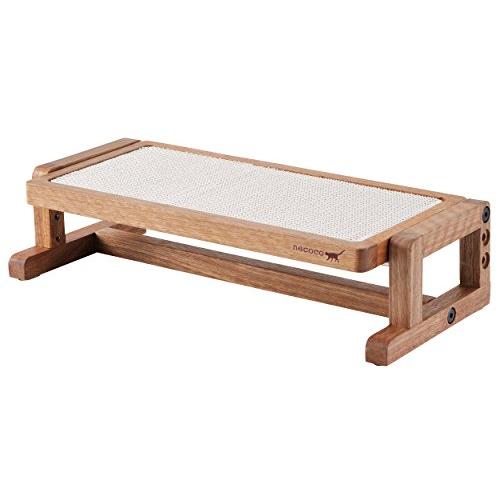 ペティオ (Petio) necoco ネココ 高さと角度を変えられるウッディキャットテーブル | 