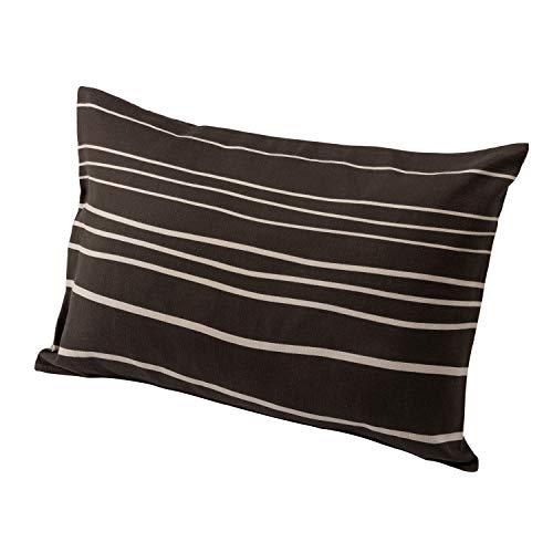 nishikawa  西川  ミーィ 肌に優しいコットン100% 枕カバー 63X43cmのサイズの枕に対応 ブラウン 吸水性にも優れ やわらか | 