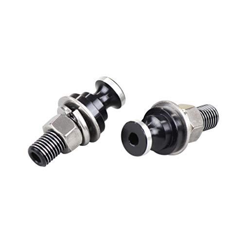ポッシュフェイス(POSH FAITH) バイク用品 アルミメガショートウインカーステー ネジ部25mm ブラック 011102-06 | 