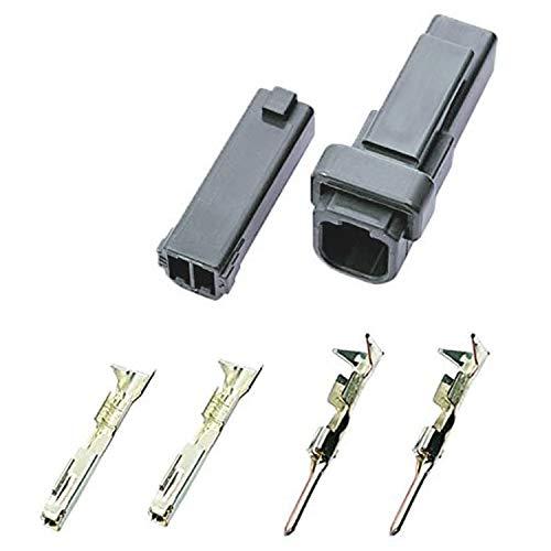 デイトナ(Daytona) バイク用 ウインカーコネクター2極 スズキグレー 96194 | 