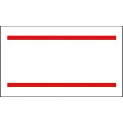 サトー ハンドラベラー PB-1用ラベル(1000枚×10巻) 赤二本線 / 強粘 | 