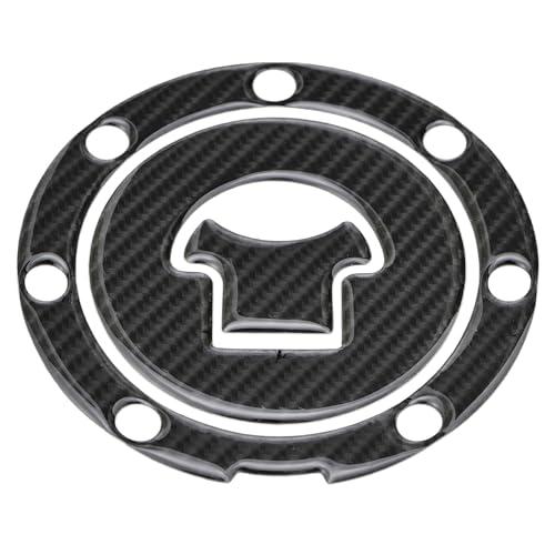 デイトナ(Daytona) バイク用 傷防止シール タンクキャップパッド ポッティングタイプ ホンダ1(CB400SF等) カーボン調 9733 | 