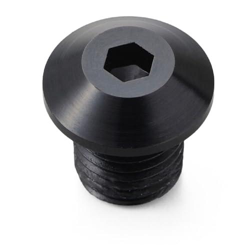 デイトナ(Daytona) バイク キャップボルト ミラー 穴埋め 正ネジ アルミ製 ブラック 99616 | 