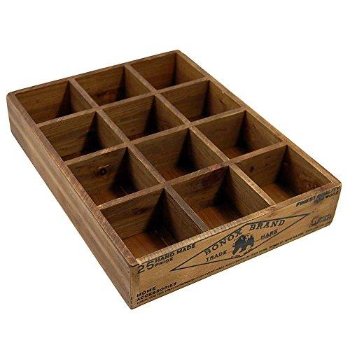 ダルトン ウッドボックス 12 PARTITION WOODEN BOXH65 | 