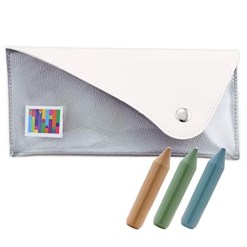 サクラクレパス 色鉛筆 クーピーマーカー 100周年 限定商品 リラクシーカラー ケース付 3本セット FYLM-3MA | 