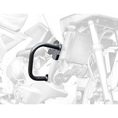 キジマ (kijima) バイク エンジンガード NC750X/DCT 2021年~ マットブラック HONDA 405-242 | 