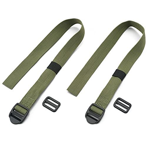 ヘンリービギンズ(Henly Begins) デイトナ バイク サドルバッグMIL 補修品 樹脂部品付き固定ベルト 2本入り 16116 | 